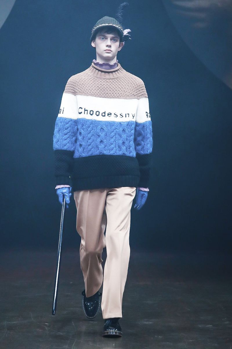 アンダーカバー UNDERCOVER 時計じかけのオレンジ 2019年秋冬 ナイキ Nike コラボ ヴァレンティノ Valentino AW Fall Winter 2019 Collection Runway paris fashion week mens jun takahashi clockwork orange droogs nike collaboration valentino