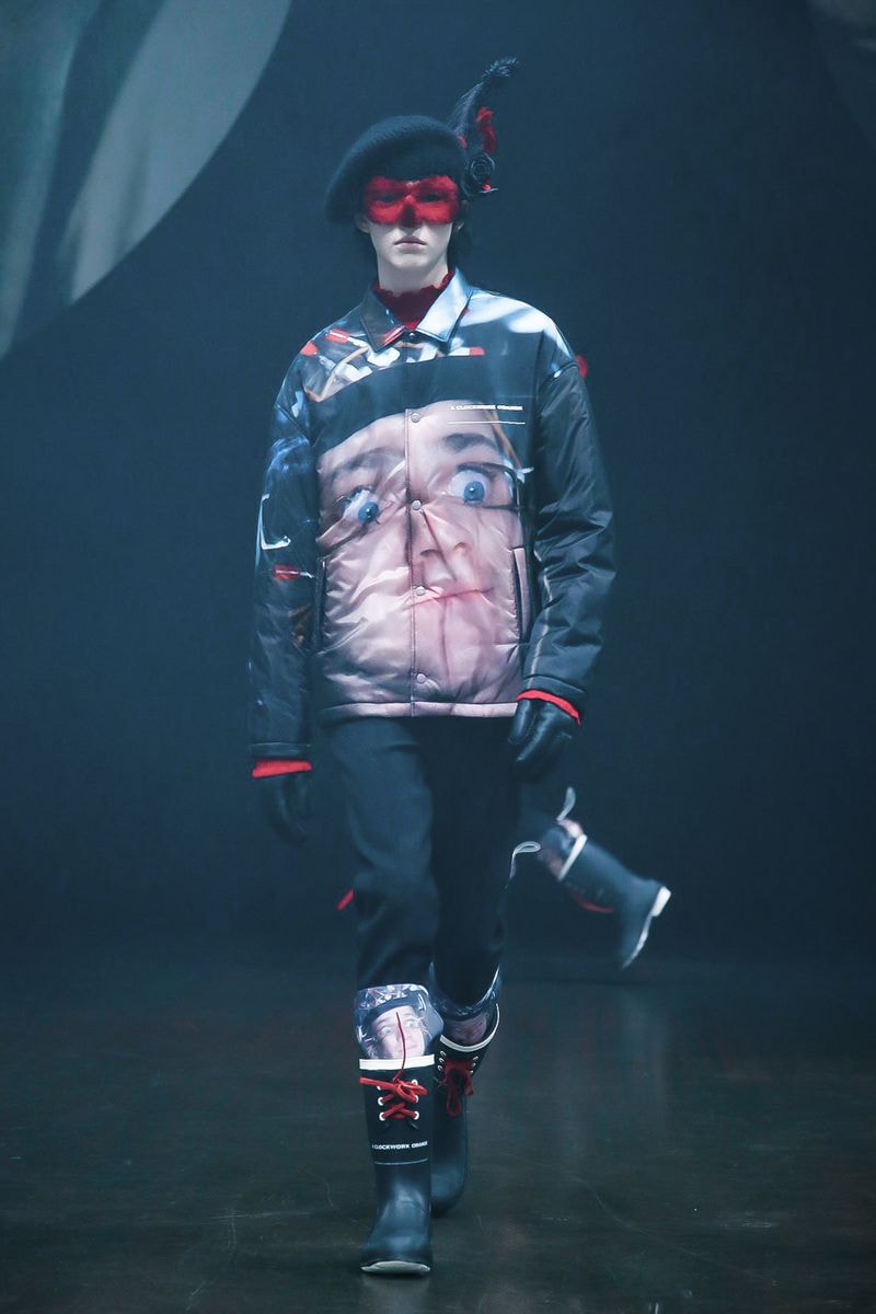 アンダーカバー UNDERCOVER 時計じかけのオレンジ 2019年秋冬 ナイキ Nike コラボ ヴァレンティノ Valentino AW Fall Winter 2019 Collection Runway paris fashion week mens jun takahashi clockwork orange droogs nike collaboration valentino