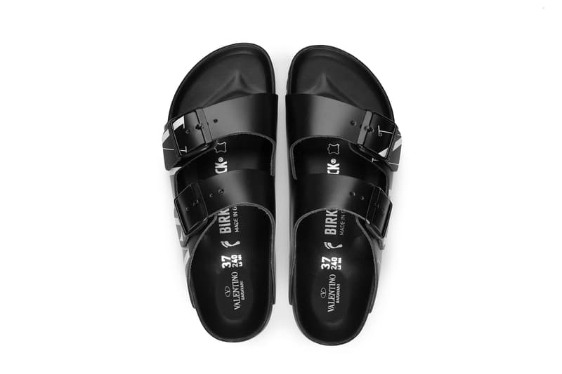 Valentino が BIRKENSTOCK の名作 Arizona をベースにしたコラボサンダル計2型を発表