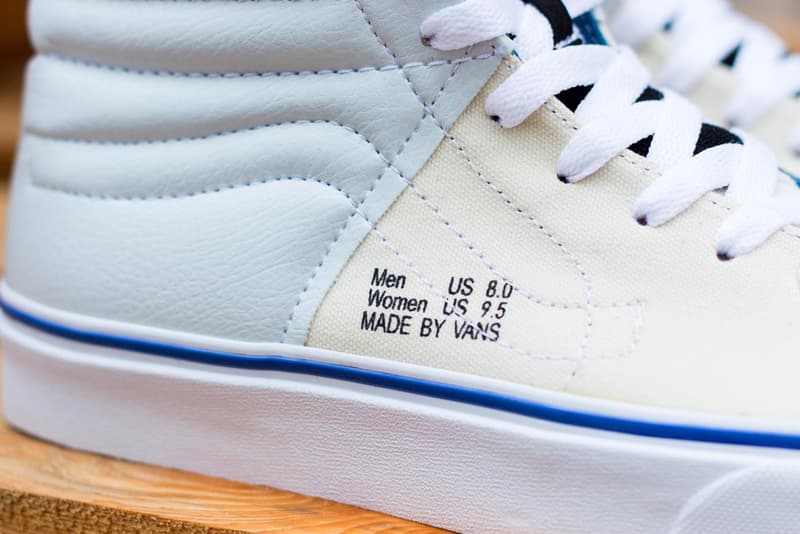 ヴァンズ　スケートハイ　スニーカー　Vans Sk8 Hi Inside Out Release Info Date white sail red blue インサイドアウト　ハイプビースト