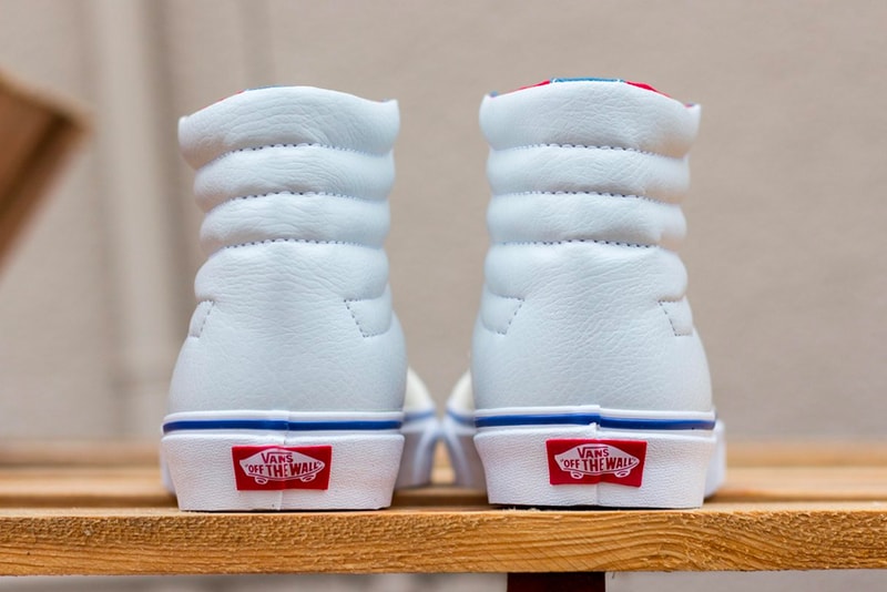 ヴァンズ　スケートハイ　スニーカー　Vans Sk8 Hi Inside Out Release Info Date white sail red blue インサイドアウト　ハイプビースト