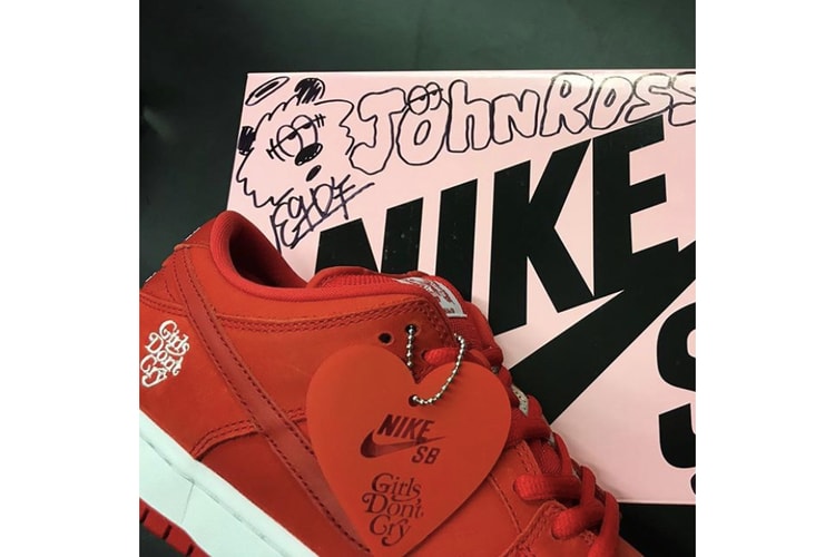 VERDY が友人に Girls Don’t Cry x Nike SB Dunk を続々とデリバリー