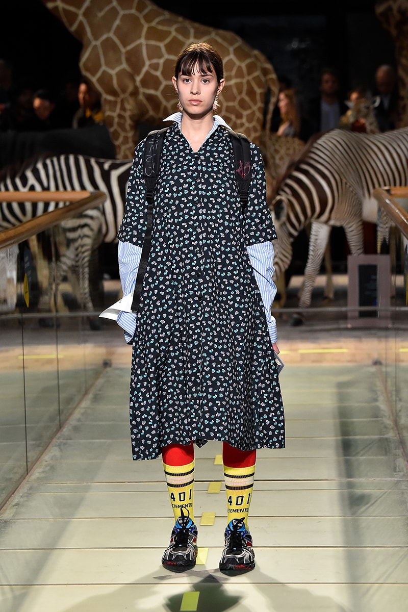 Latest Vetements x Reebok Sneakers Surface During FW19 Runway Show info images premium running 