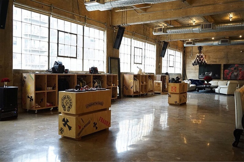 クロムハーツ ルイ・ヴィトン ヴァージル・アブローが Chrome Hearts ニューヨーク店に Louis Vuitton 2019年春夏コレクションの特設スペースをオープン