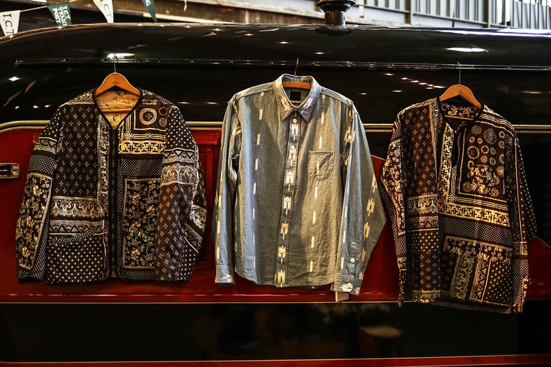 ビズビム visvim Indigo Camping Trailer 原宿 オンライン Tシャツ デニム アウター 刺し子 ジャケット 