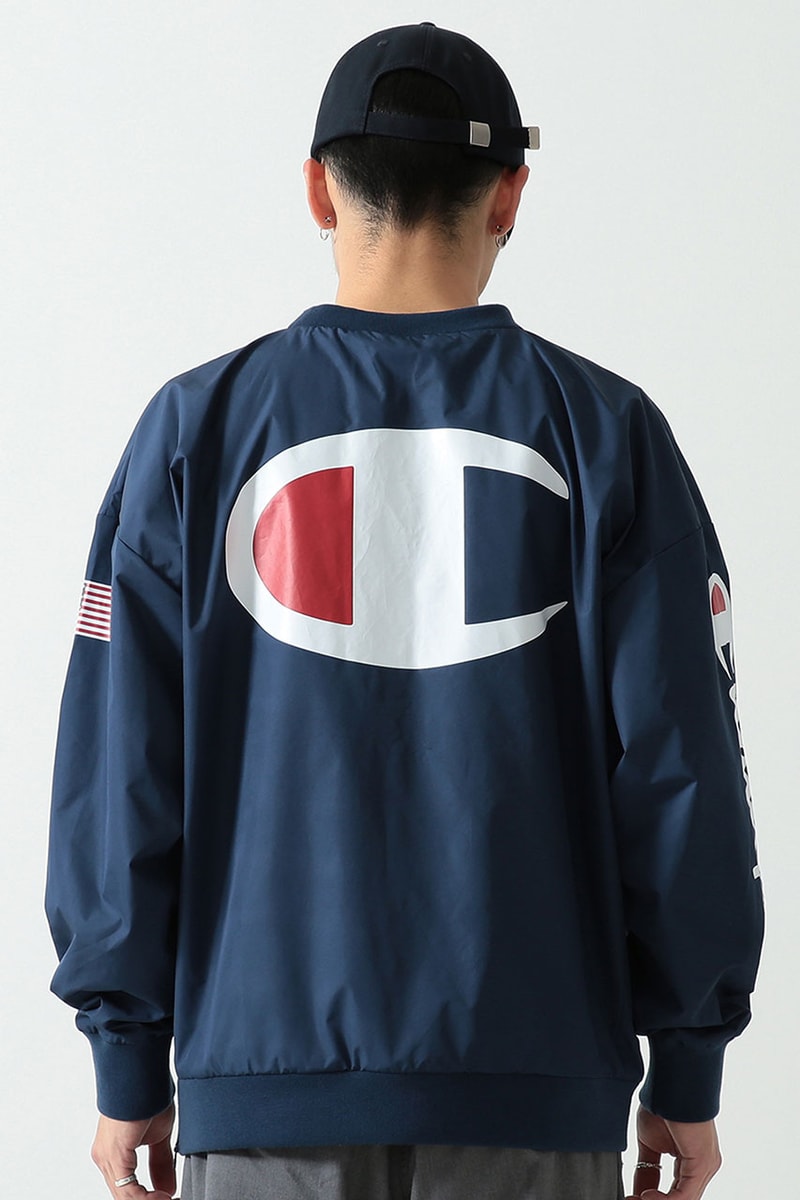 ビームス チャンピオン オンライン BEAMS Champion Japan Spring/Summer 2019 Collaboration capsule collection jacket sweater reverse weave february 2019 release date buy drop info sale