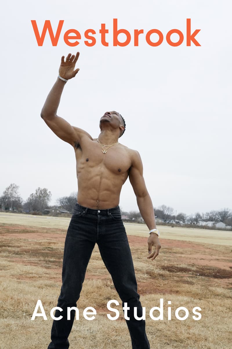 アクネ ストゥディオズ　ラッセル・ウェストブルック　オクラホマシティ・サンダー 　ルックブック　春夏コレクション　キャンペーン　Acne Studios russell westbrook spring summer 2019 campaign images