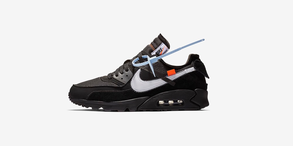 Off-White™ x Nike による新色 Air Max 90 計2モデルの国内発売情報が 