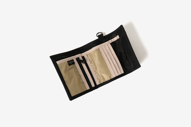 ビームス　ポーター　バッグ　コラボレーション　BEAMS Dons Porter Classics a Semi-Translucent Makeover helmet bag id holder daypack sacoche wallet black navy release drop date images price preorder info accessories bags