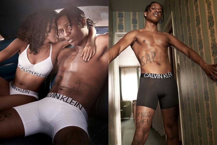 Calvin Klein Underwear が A$AP Rocky を起用した2019年春夏の最新キャンペーンビジュアルを公開