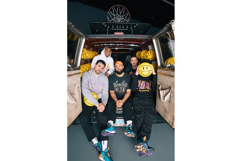 チャイナタウン マーケット プーマ オールスター Chinatown Market x Puma Hoops NBA All-Star weekend Collab collaboration puma lab footlocker exhibition pop-up charlotte t-shirts hoodies tote bags hats mad max van