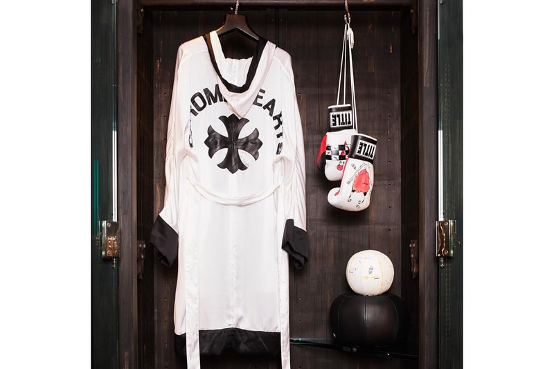 クロムハーツ　ジム　器具　アイテム　Chrome Hearts Gym Equipment Peloton gym sports boxing weightlifting athletic leather silver 