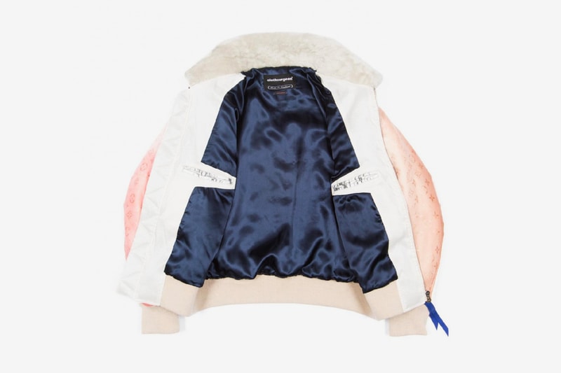 クロスサージョン ルイ・ヴィトン Clothsurgeon Louis Vuitton モノグラム 特注 ボンバージャケット Clothsurgeon Louis Vuitton Bomber RECONSTRUCT info