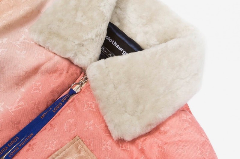 クロスサージョン ルイ・ヴィトン Clothsurgeon Louis Vuitton モノグラム 特注 ボンバージャケット Clothsurgeon Louis Vuitton Bomber RECONSTRUCT info