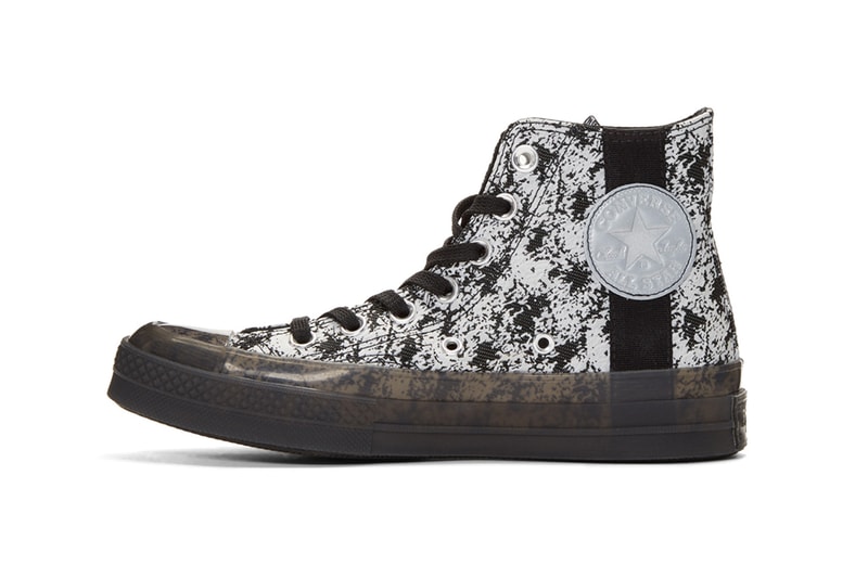 コンバース チャックテイラー スニーカー　半透明　シースルー　Converse SS19 Chuck Taylor All-Star 70s Hi Colorways translucent see through opaque midsoles pink red pattern plaid print color block