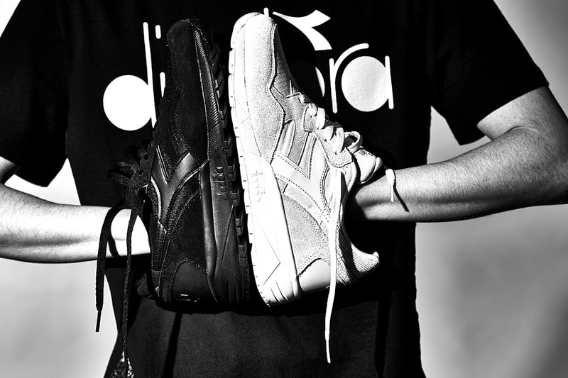 スニーカーギークが最注目する diadora N9002 より日本限定の新色モデルが登場 昨年のレトロカラー押しから一転、2019年春夏は抜群の汎用性を持つオールブラック＆オールホワイト 
