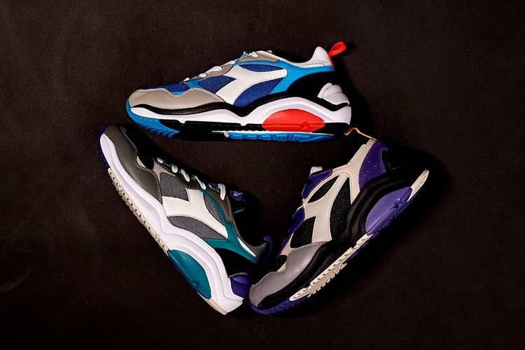 diadora より往年の名作 whizz run を90’s調デザインで蘇らせた新作モデルが登場