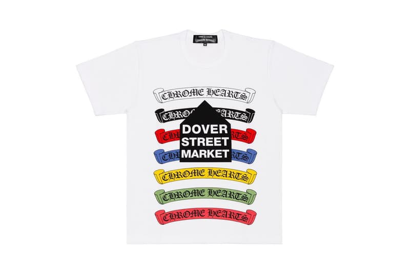 クロムハーツ dsmg ドーバー DOVER STREET MARKET GINZA が Chrome Hearts との新作コラボTシャツをドロップ