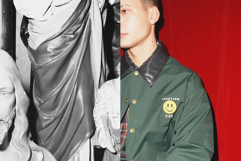 ファセッタズム 落合宏理 カプセルコレクション Facetasm x VIER Capsule Collection Info Collaboration Collab Cop Purchase Buy Lookbook Lookbooks
