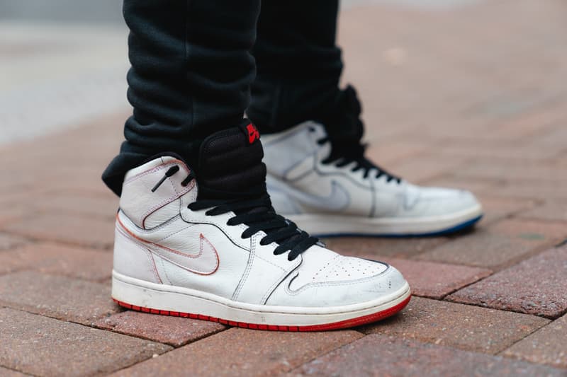 スニーカー 足元スナップ ナイキ 