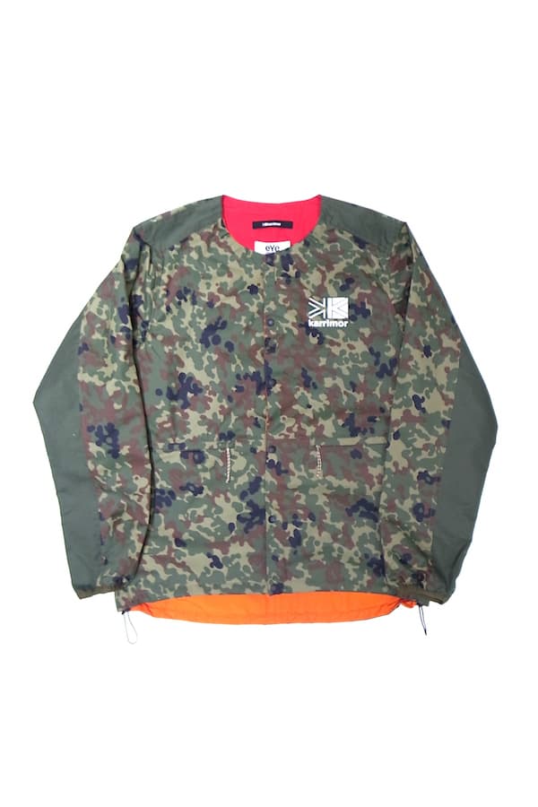 ジュンヤワタナベ コム・デ・ギャルソン　ザ・ノース・フェイス カリマー　Junya Watanabe The North Face Karrimor SS19 backpack jacket reversible overshirt coaches camouflage safety orange transformable coat
