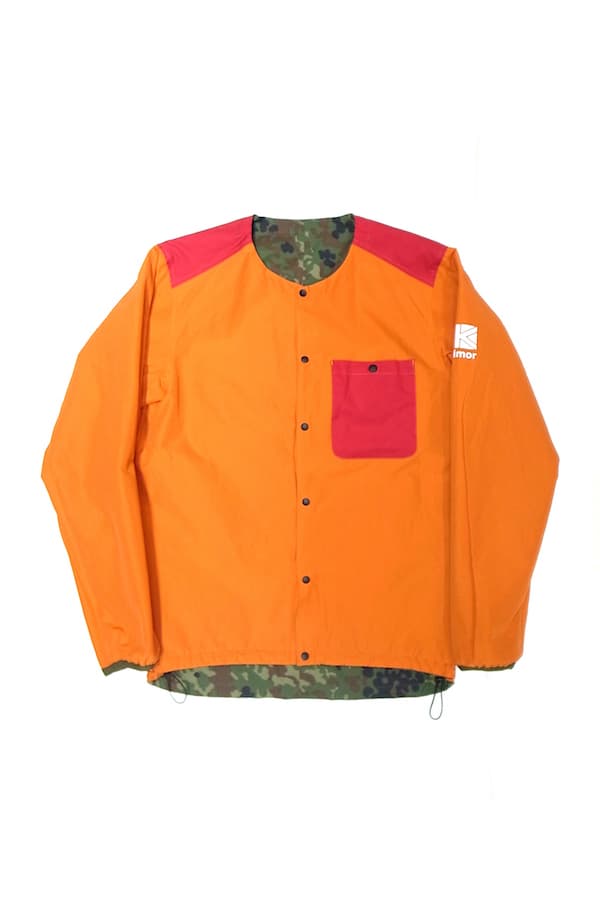 ジュンヤワタナベ コム・デ・ギャルソン　ザ・ノース・フェイス カリマー　Junya Watanabe The North Face Karrimor SS19 backpack jacket reversible overshirt coaches camouflage safety orange transformable coat