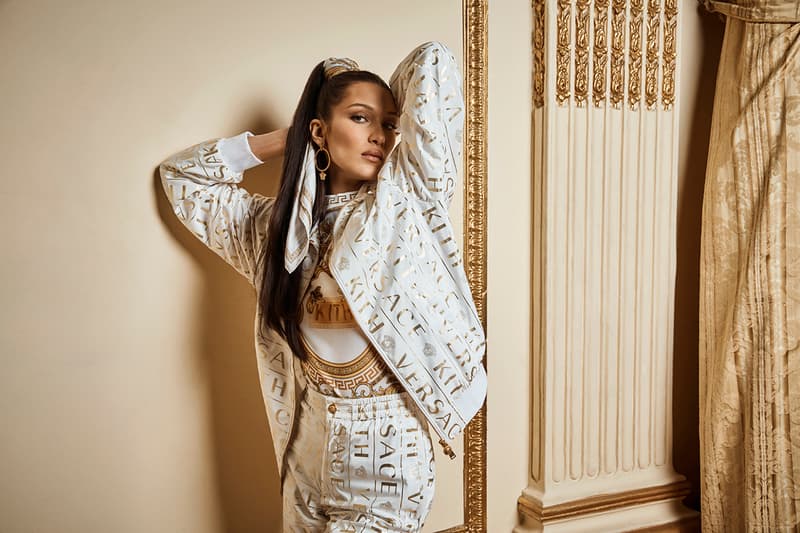 キス ヴェルサーチェ ベルサーチ ロニーファイグ ベラハディッド キャンペーン KITH PARK Versace Collaboration Bella Hadid Campaign imagery photographs february 15 2019 drop release date info buy sell sale fall winter 2019 exclusive