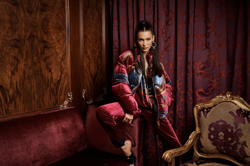 キス ヴェルサーチェ ベルサーチ ロニーファイグ ベラハディッド キャンペーン KITH PARK Versace Collaboration Bella Hadid Campaign imagery photographs february 15 2019 drop release date info buy sell sale fall winter 2019 exclusive