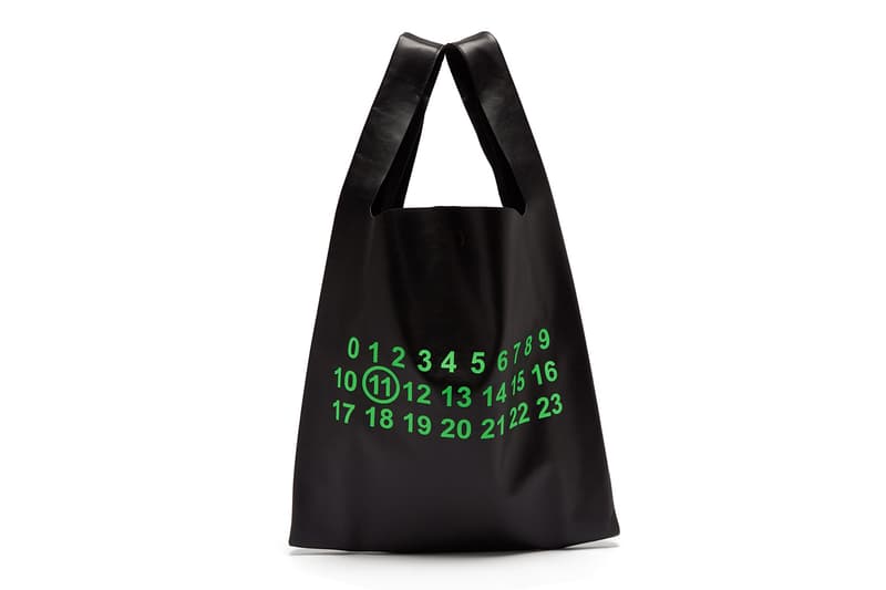 メゾン マルジェラ トートバッグ バッグ プレミアムレザー Maison Margiela Leather Logo Print Tote Bag Release