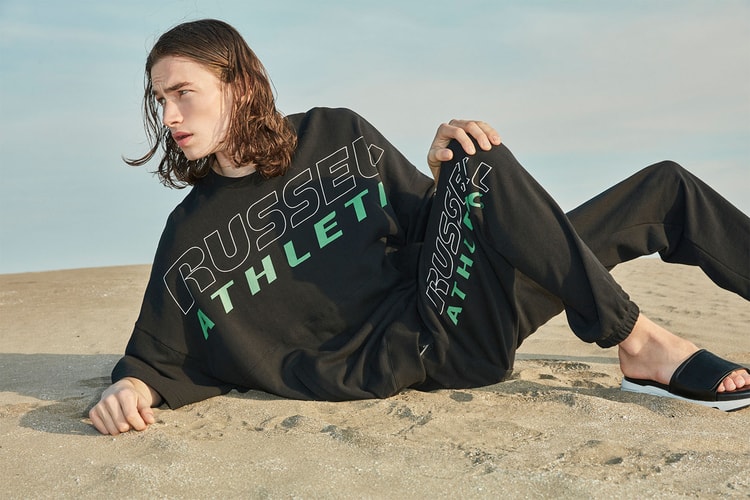 MISTERGENTLEMAN x RUSSELL ATHLETIC によるスポーティーなコラボスウェット類が発売
