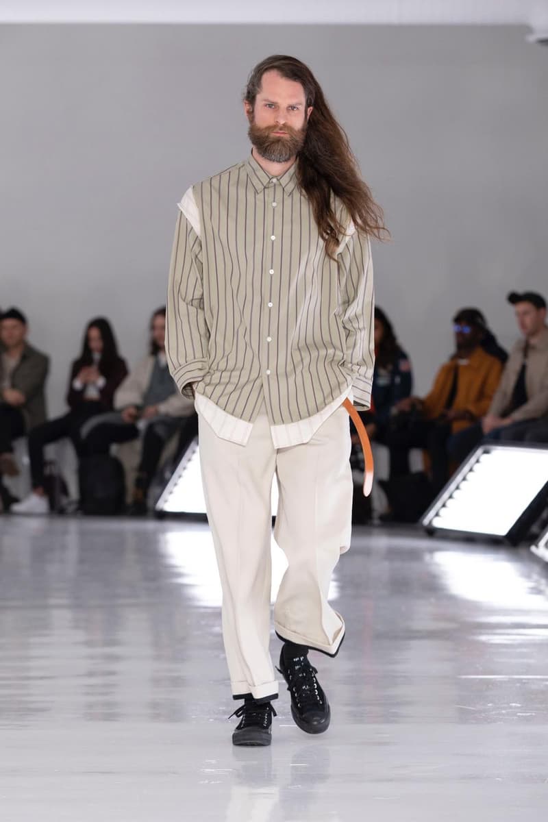 N.HOOLYWOOD エヌハリウッド 2019年秋 コレクション フォール FALL ニューヨーク ファションウィーク ランウェイ new Balance Converse Addict