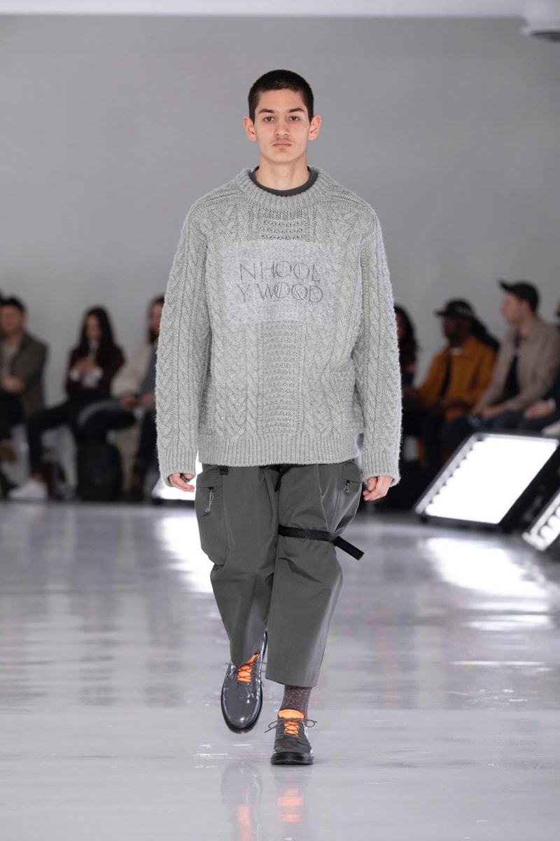 N.HOOLYWOOD エヌハリウッド 2019年秋 コレクション フォール FALL ニューヨーク ファションウィーク ランウェイ new Balance Converse Addict
