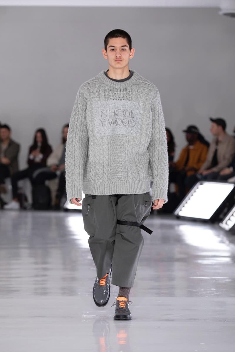 N.HOOLYWOOD エヌハリウッド 2019年秋 コレクション フォール FALL ニューヨーク ファションウィーク ランウェイ new Balance Converse Addict