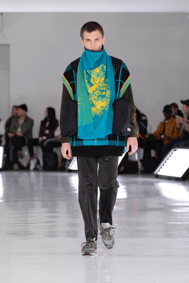 N.HOOLYWOOD エヌハリウッド 2019年秋 コレクション フォール FALL ニューヨーク ファションウィーク ランウェイ new Balance Converse Addict