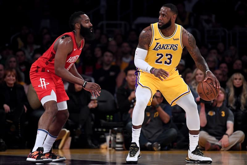 レブロン率いるレイカーズがNBAプレイオフをかけ後半戦を白星発進 leborn james lakers nba playoffs rockets james harden
