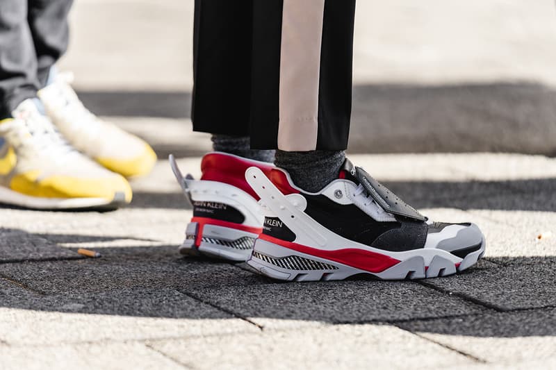 ニューヨーク メンズ ファッションウィーク 秋冬 ストリートスナップ ハイプビースト New York Fashion Week FW19 fall winter 2019 city Street Style Snaps outfits photograph calvin klein dior nike air max tn tuned palm angels louis vuitton off white blazer puma ader error prada 18 east
