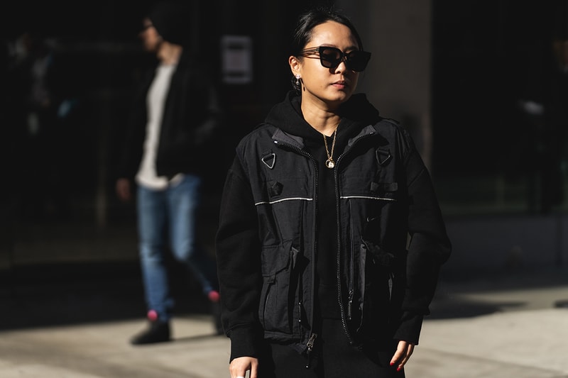 ニューヨーク　メンズ　ファッションウィーク 秋冬 ストリートスナップ ハイプビースト New York Fashion Week FW19 fall winter 2019 city Street Style Snaps outfits photograph calvin klein dior nike air max tn tuned palm angels louis vuitton off white blazer puma ader error prada 18 east