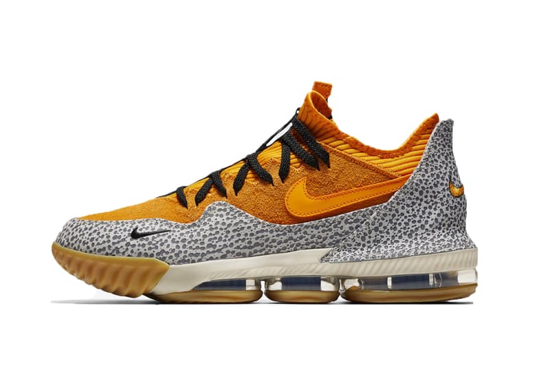 レブロン・ジェームズ ナイキ レブロン 16 Nike LeBron 16 Low サファリ Safari NBAオールスター2019 シューズ シグネチャー PE