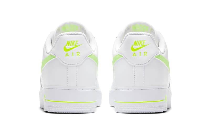 ナイキ レザー メッシュ スニーカー Nike Mixes Leather and Mesh on New Air Force 1s black red white volt grey blue release info images price footwear