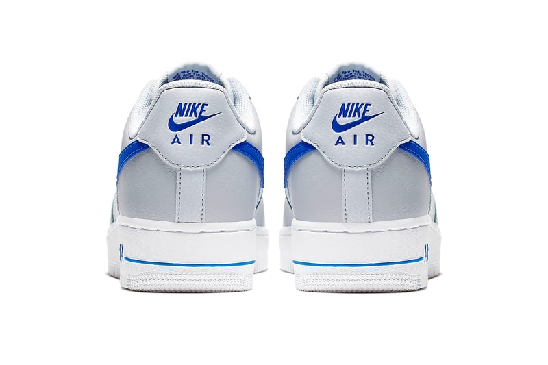 ナイキ　レザー　メッシュ　スニーカー　Nike Mixes Leather and Mesh on New Air Force 1s black red white volt grey blue release info images price footwear