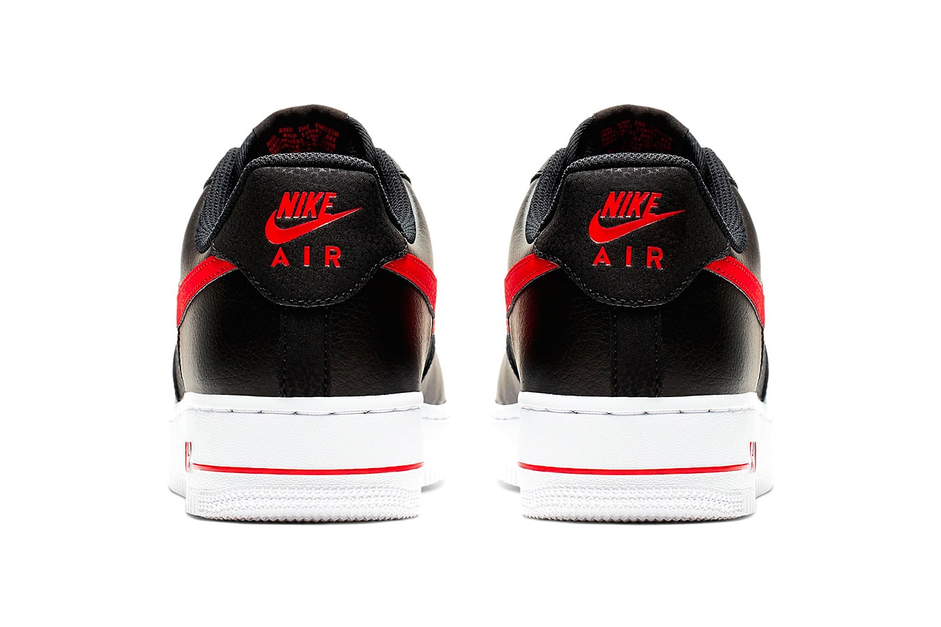 ナイキ　レザー　メッシュ　スニーカー　Nike Mixes Leather and Mesh on New Air Force 1s black red white volt grey blue release info images price footwear