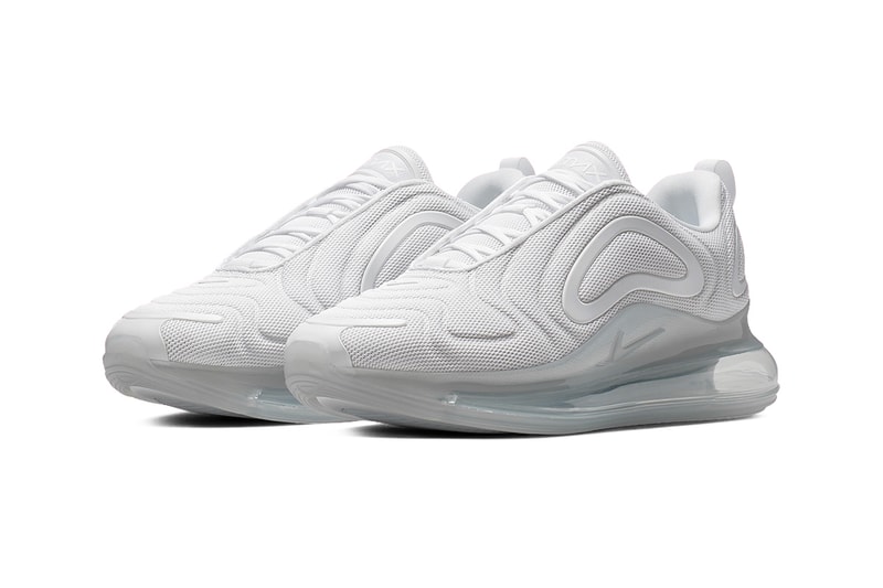 ナイキ　エアマックス　最新モデル　ホワイト　スニーカー　Nike Air Max 720 Gets a Metallic White Makeover images release drop date info price footwear sportswear