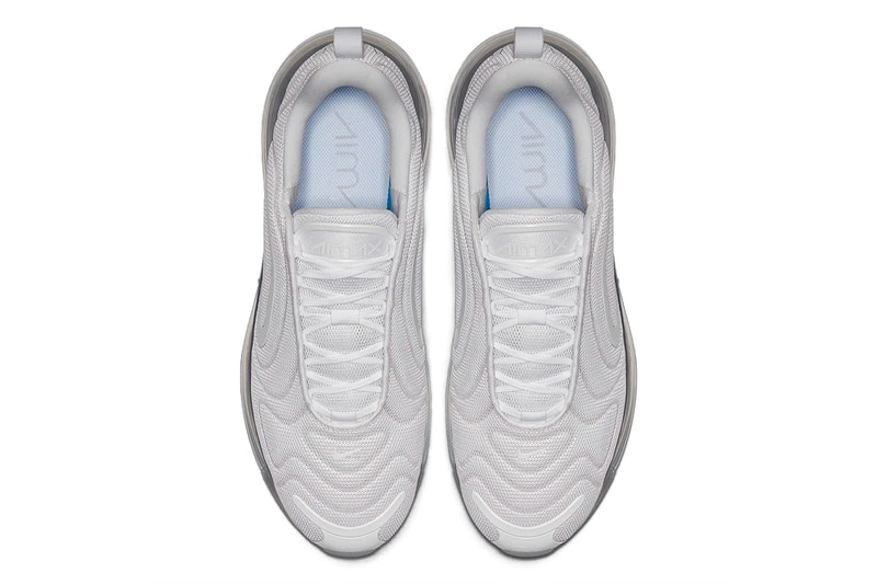 ナイキ　エアマックス　最新モデル　ホワイト　スニーカー　Nike Air Max 720 Gets a Metallic White Makeover images release drop date info price footwear sportswear