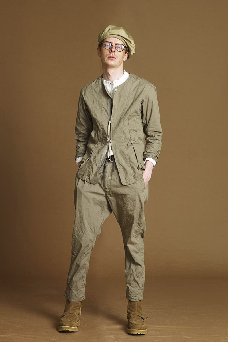 ノンネイティヴ ルックブック nonnative Spring/Summer 2019 Lookbook review collection japan americana release date stockists 1990s sports casual luxury wear menswear safari hunting gore-tex 2l ultrasuede zest the liberty of london