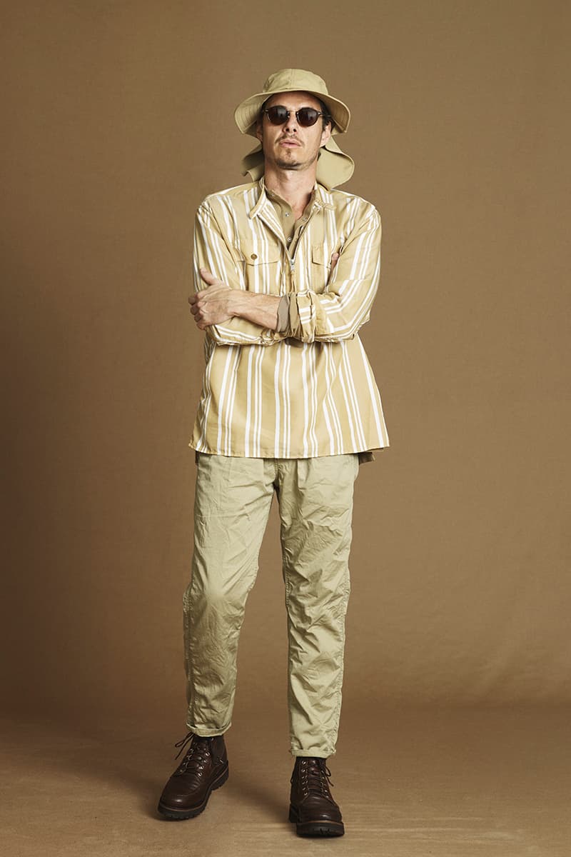 ノンネイティヴ ルックブック nonnative Spring/Summer 2019 Lookbook review collection japan americana release date stockists 1990s sports casual luxury wear menswear safari hunting gore-tex 2l ultrasuede zest the liberty of london