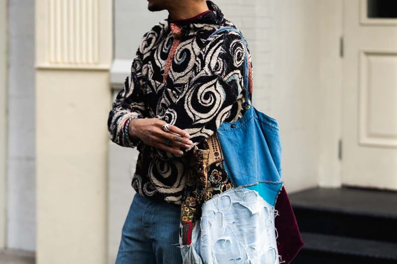 ニューヨークファッションウィーク ストリートスタイル ストリートスナップ コレクション New York Fashion Week FW19 fall winter 2019 city Street Style Snaps outfits photograph calvin klein dior nike air max tn tuned palm angels louis vuitton off white blazer puma ader error prada 18 east
