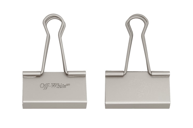 ヴァージル・アブロー オフホワイト Off-White バインダークリップ オンライン アクセサリー キーチェーン タグ SSENSE GR8 NUBIAN 