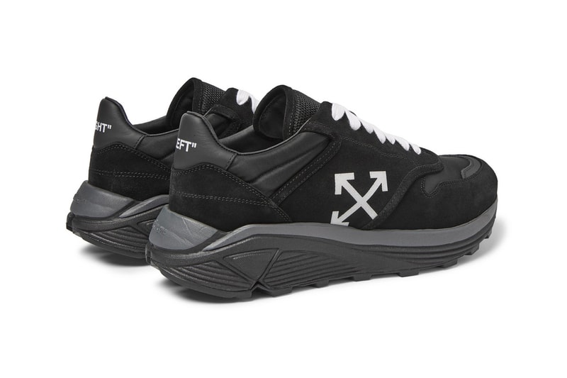 ヴァージル・アブロー オフホワイト Off-White Jogger Suede And Shell Sneakers Info Mr. Porter Retail sneakers chunky shopping online virgil abloh trainers footwear sneakers kicks 