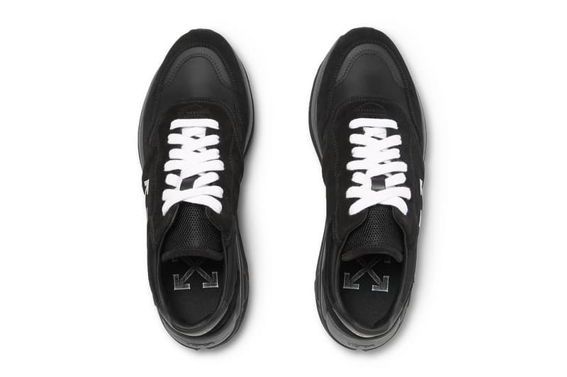 ヴァージル・アブロー オフホワイト Off-White Jogger Suede And Shell Sneakers Info Mr. Porter Retail sneakers chunky shopping online virgil abloh trainers footwear sneakers kicks 