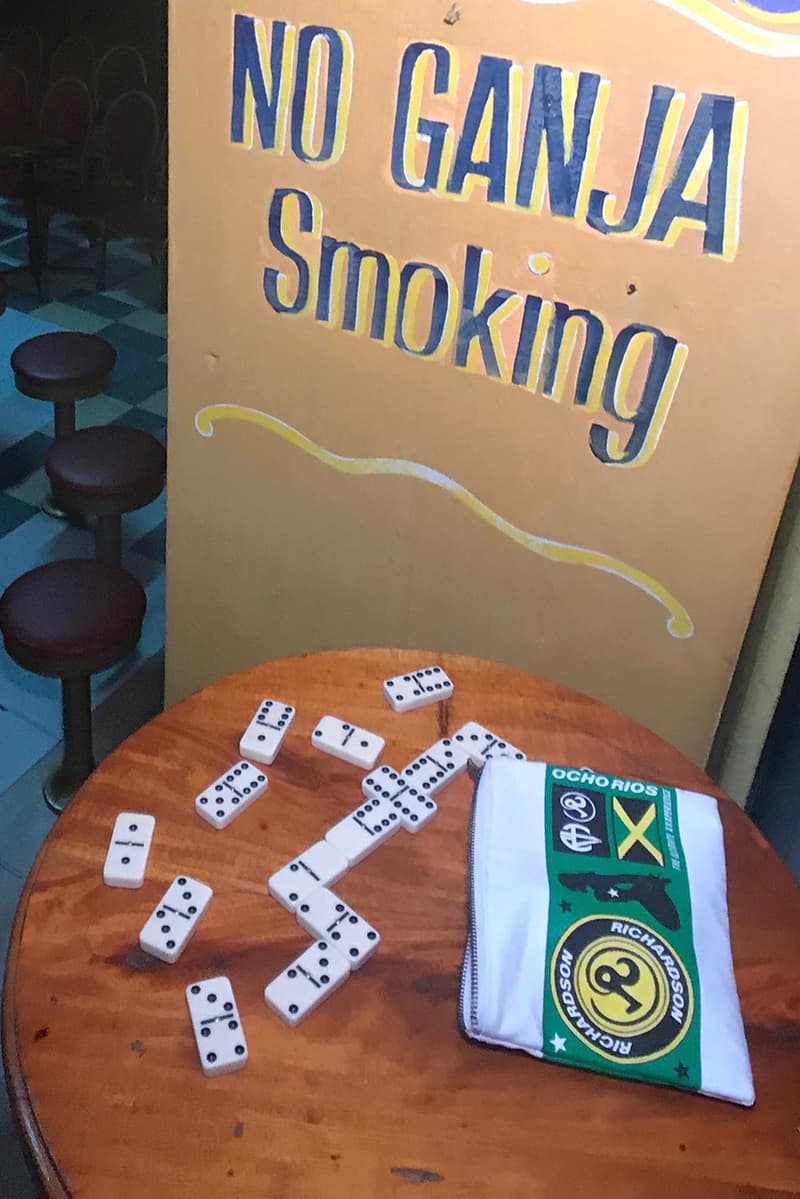 リチャードソン　ジャマイカ　ストリップクラブ　コラボ　カプセルコレクション　Richardson shades jamaica nightclub exotic dancers strippers tee shirt long sleeve hoodie key chain pouch towel slide sandals